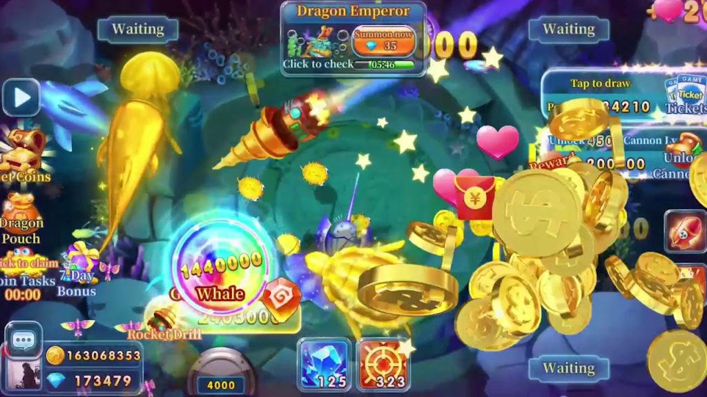 Fishhunting: Golden Toad Game Slot Tembak Ikan Seru!
