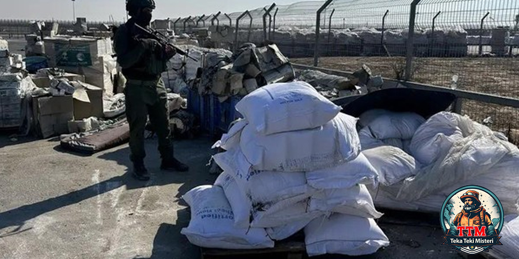 Jeda Pertempuran Pertama Bantuan 120 Truk Tiba di Gaza