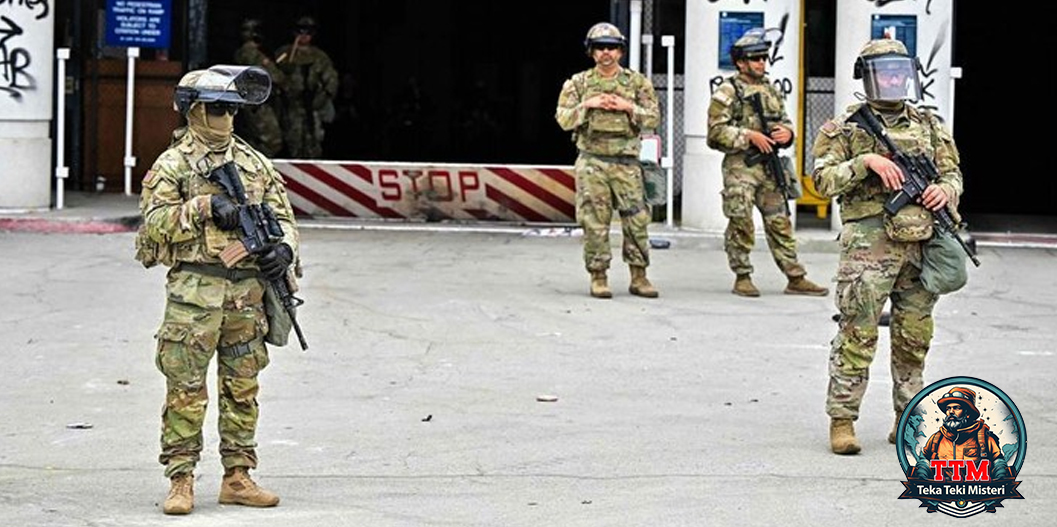 Siaga Lawan Maksimal 800 Garda Nasional di Washington