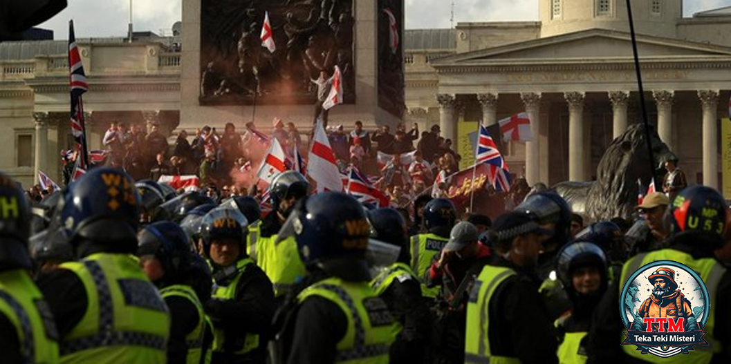 London Ricuh 2 Bertarung Pendemo Ajukan Tuntutan