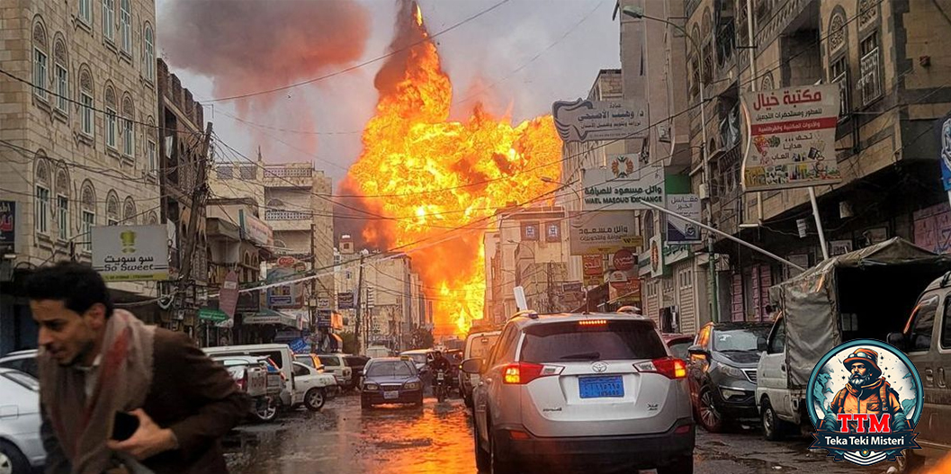Serangan Udara Israel di Kota Yaman Renggut 8 Nyawa