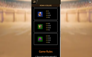 Daftar Cnnslot dan Nilai 1 Arena Roma X Deluxe