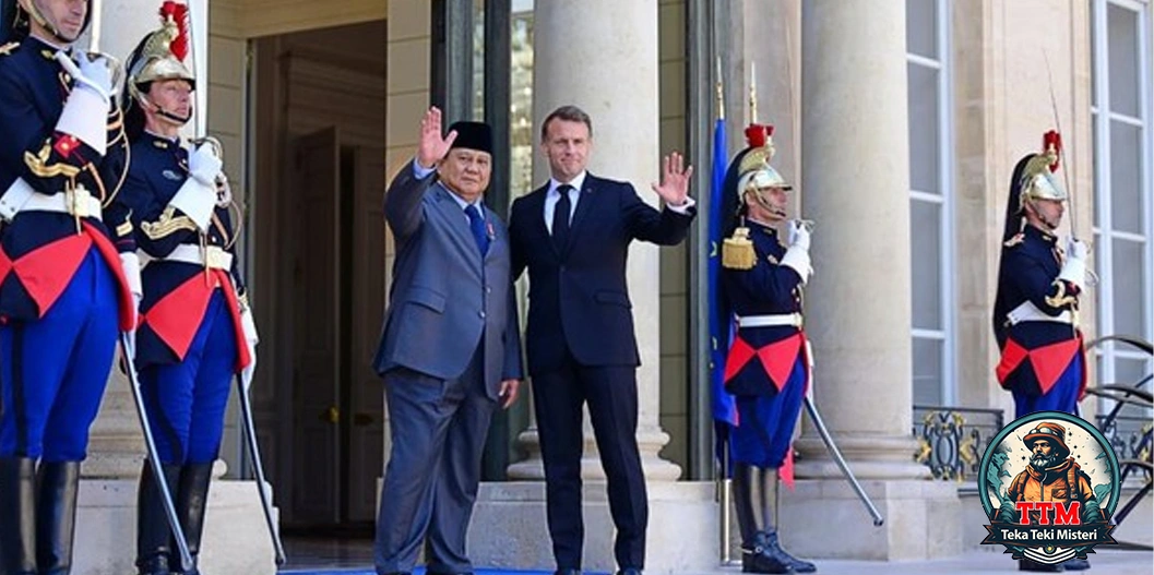 Istana Elysee Sambut Prabowo Pasukan Kehormatan!